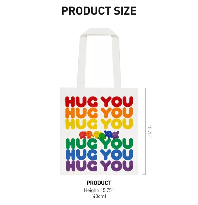 INSTINCTOY HUG YOUシリーズ キャンバスバッグ