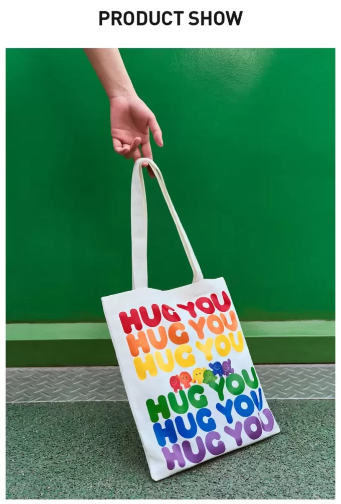 INSTINCTOY HUG YOUシリーズ キャンバスバッグ
