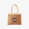 クラシックバッグシリーズ LABUBU プラッシュトートバッグ（ブラウン）