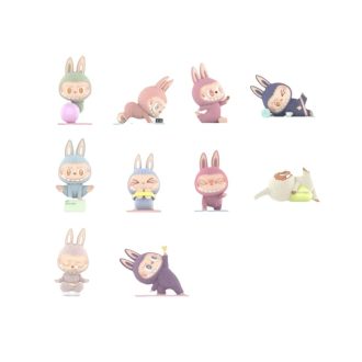 Labubu レイジーヨガ 密封ケース（ブラインドボックス1個）