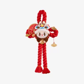 富豪蛇の新年お祝いシリーズ-LABUBUぬいぐるみドア飾り