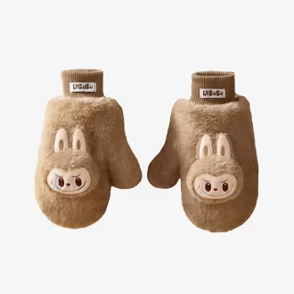 あったかふわふわホリデーシリーズ – LABUBU プラッシュグローブ