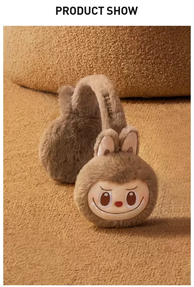 ふわふわあったかホリデーシリーズ – LABUBU ぬいぐるみイヤーマフ