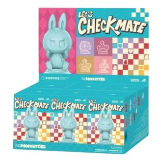 Labubu Let’s Checkmate 香り付きキャンドル 密封ケース (ブラインドボックス 6 個入り)