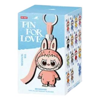 Labubu ラブピン ぬいぐるみペンダント ブラインドボックス (N-Z) (ブラインドボックス 1 個)