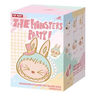 Labubu Party リバーシブルペンダント 密封ケース (ブラインドボックス 1 個)