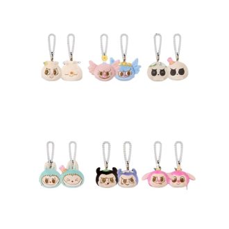 Labubu Party リバーシブルペンダント 密封ケース (6 個入りブラインドボックス)