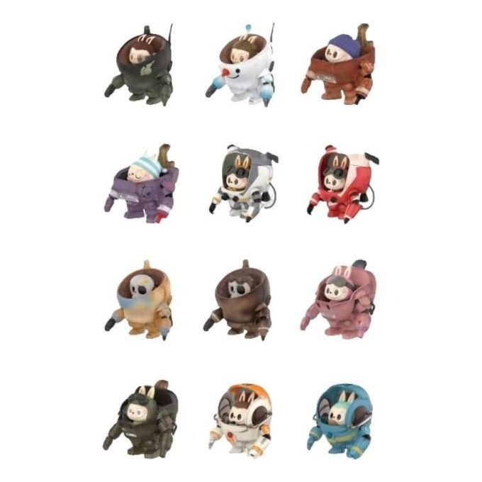 ポップマート×横山宏 MA.K.ザ・モンスターズ ラブブ シールケース（12個入りブラインドボックス）