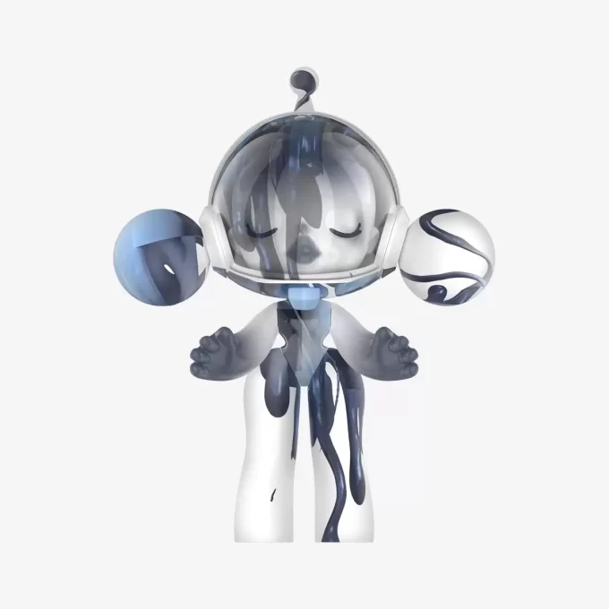 MEGA COLLECTION 1000%α SKULLPANDA 雪解け