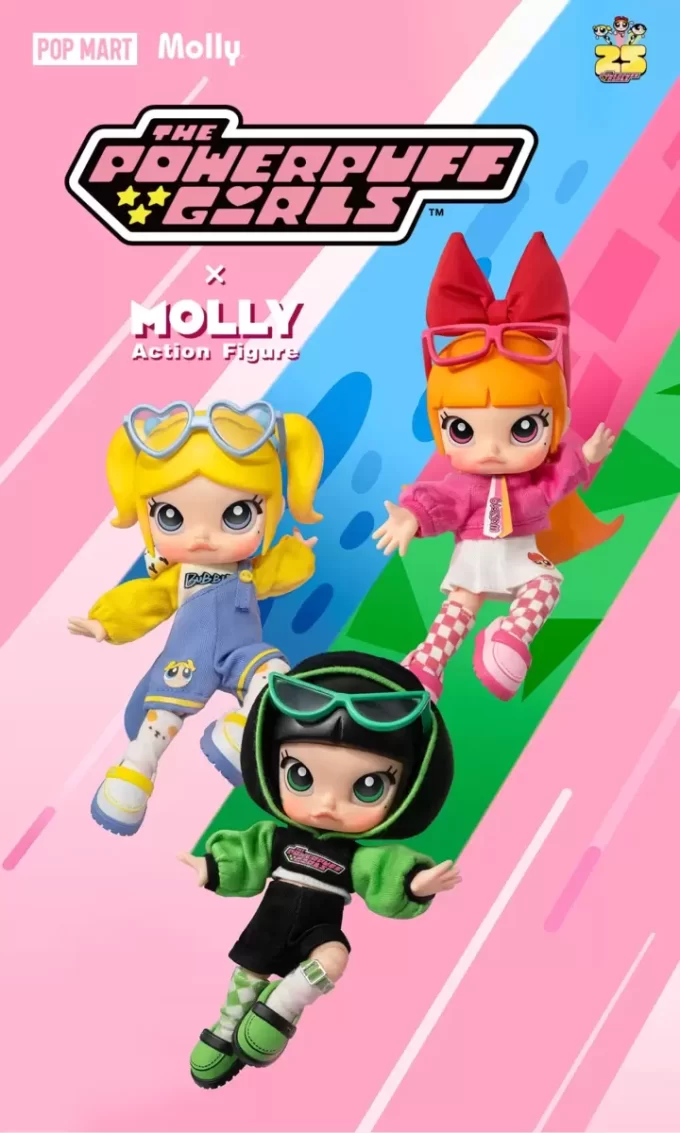 MOLLY × パワパフガールズシリーズ アクションフィギュア