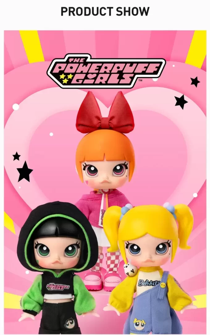 MOLLY × パワパフガールズシリーズ アクションフィギュア