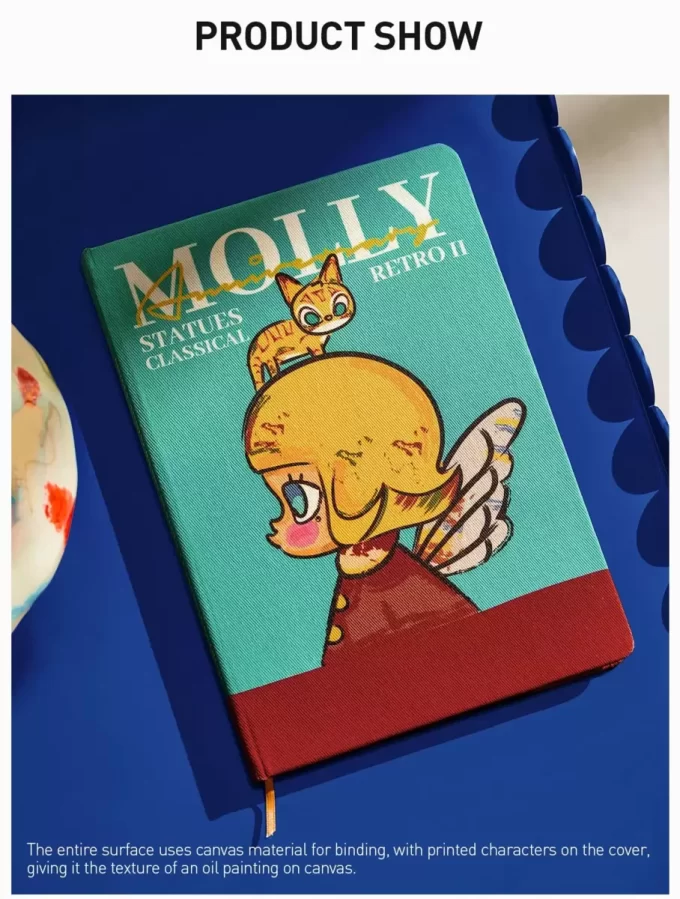 MOLLY アニバーサリースタチュー クラシカルレトロ 2シリーズ ノートブック