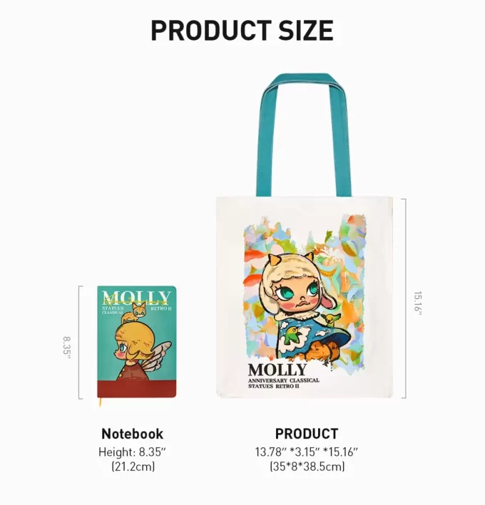 MOLLY アニバーサリースタチュー クラシカルレトロ 2シリーズ キャンバスバッグ