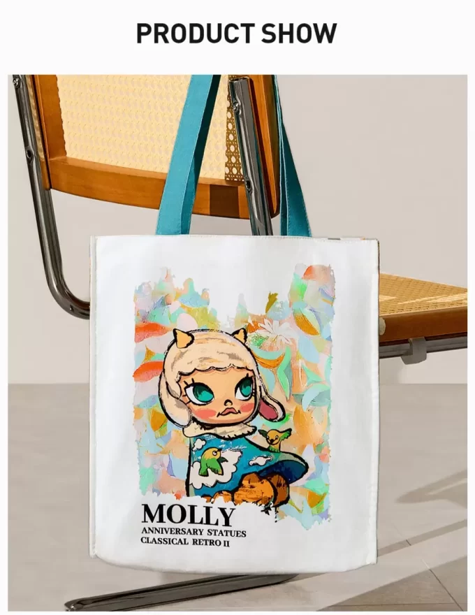 MOLLY アニバーサリースタチュー クラシカルレトロ 2シリーズ キャンバスバッグ