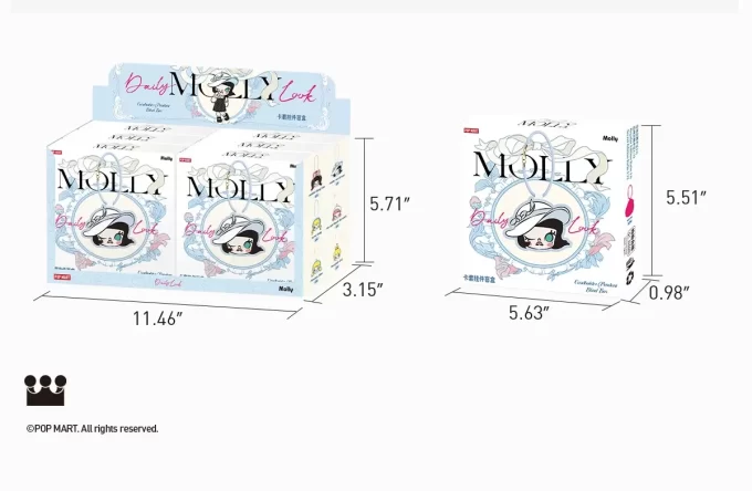 MOLLY デイリールックシリーズ カードホルダーペンダント ブラインドボックス