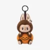 ハッピーハロウィンパーティーシリーズ – 座っているカボチャのビニールぬいぐるみペンダント