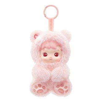 ハチププ グミベア ビニールぬいぐるみペンダント「ピーチ味」