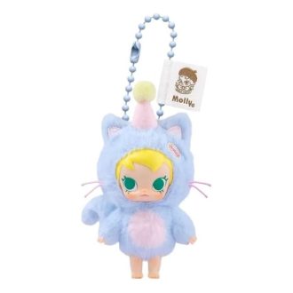 ベビーモリー ポケットフレンズ ビニールぬいぐるみペンダント「フィーリングブルー」
