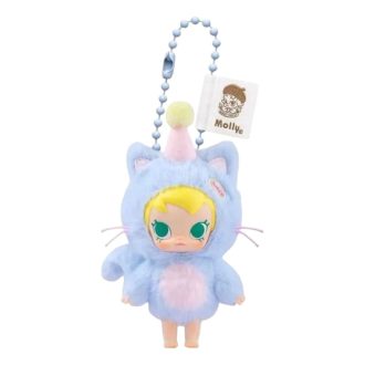 ベビーモリー ポケットフレンズ ビニールぬいぐるみペンダント「フィーリングブルー」