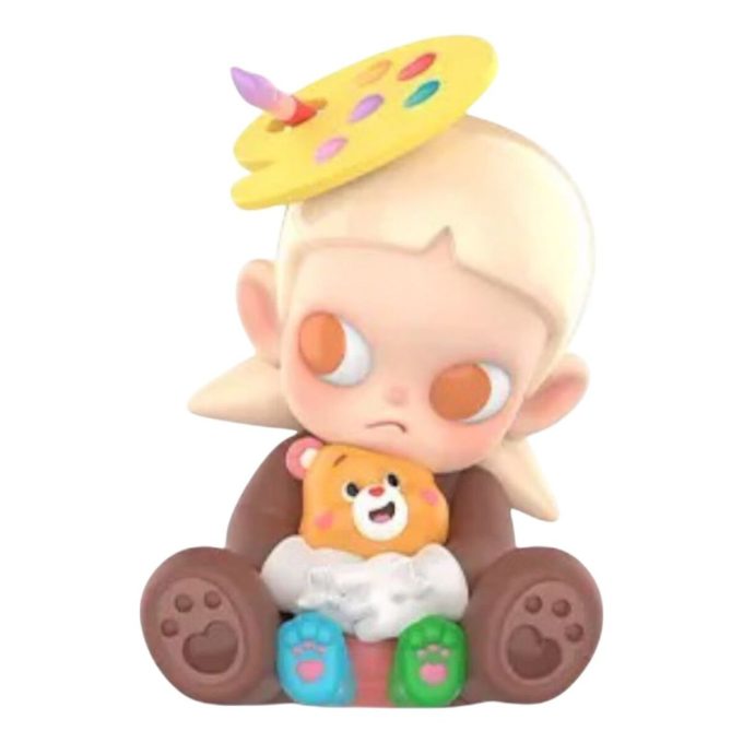 ポップマート×ジガ ケアベアフィギュア「クラフトマンシップベア ワークオブハートベア」