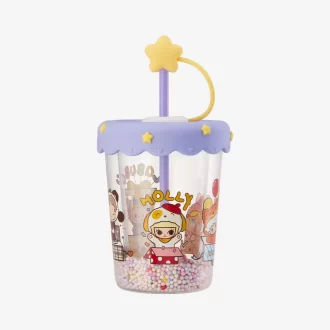 ポップビーン パジャマパーティー ダブルレイヤー シェイキングストローカップ