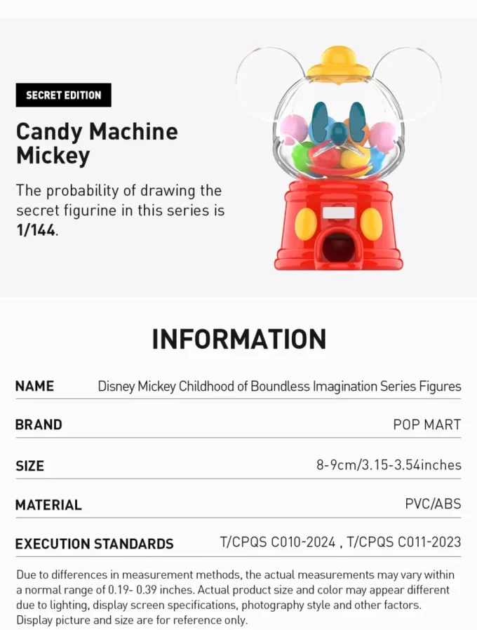 ディズニー ミッキー 幼少期の無限の想像力シリーズ フィギュア