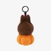 ハッピーハロウィンパーティーシリーズ – 座っているカボチャのビニールぬいぐるみペンダント