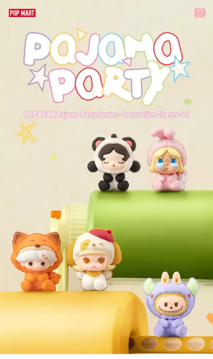バブルキュートパーティクルパジャマパーティーシリーズ装飾バックルセット