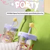 ポップビーン パジャマパーティー ダブルレイヤー シェイキングストローカップ