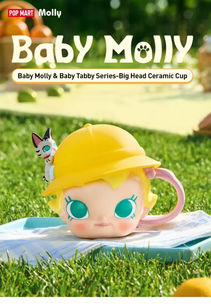 ベビーモリー＆ベビータビーシリーズ – ビッグヘッドセラミックカップ