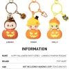 ハッピーハロウィンパーティーシリーズ – 光るパンプキンペンダント