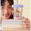 ポップビーン パジャマパーティー ダブルレイヤー シェイキングストローカップ