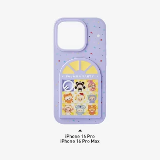 POP BEAN パジャマパーティー スライドホール スマホケース