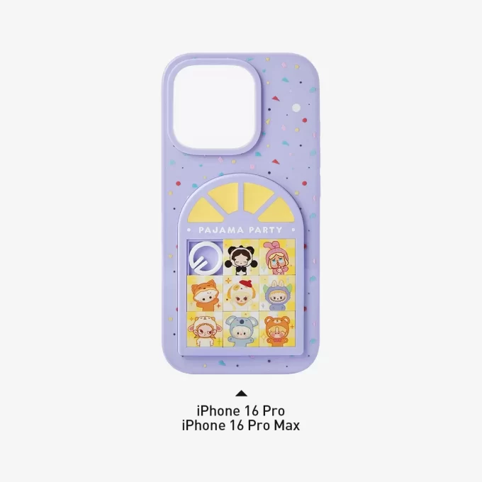 POP BEAN パジャマパーティー スライドホール スマホケース