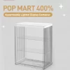 POP MART 400%組み立て式照明付きディスプレイコンテナ