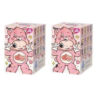Pop Mart x Zsiga ケアベア フィギュア 密封ケース (ブラインドボックス 2 個)