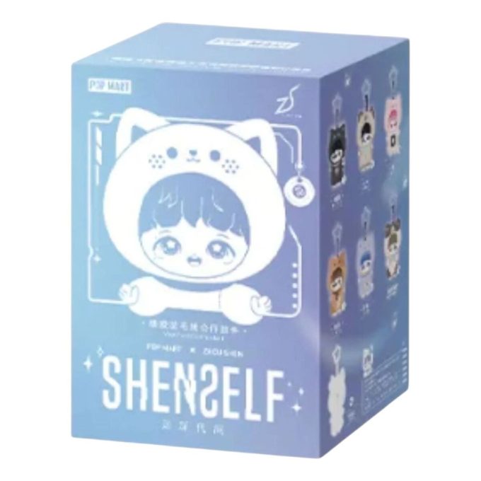 周神 Shenself ビニール製ぬいぐるみペンダント 密封ケース入り (ブラインドボックス 1 個)