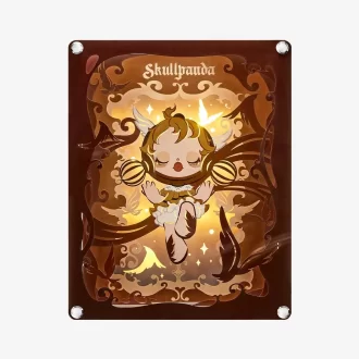 SKULLPANDA イメージ・オブ・リアリティシリーズ ペーパークラフトランプ（カラーバージョン）