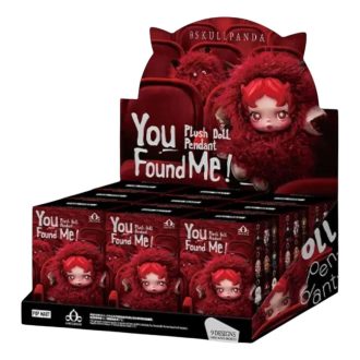 Skullpanda You Found Me ぬいぐるみペンダント 密封ケース (9 ブラインドボックス)