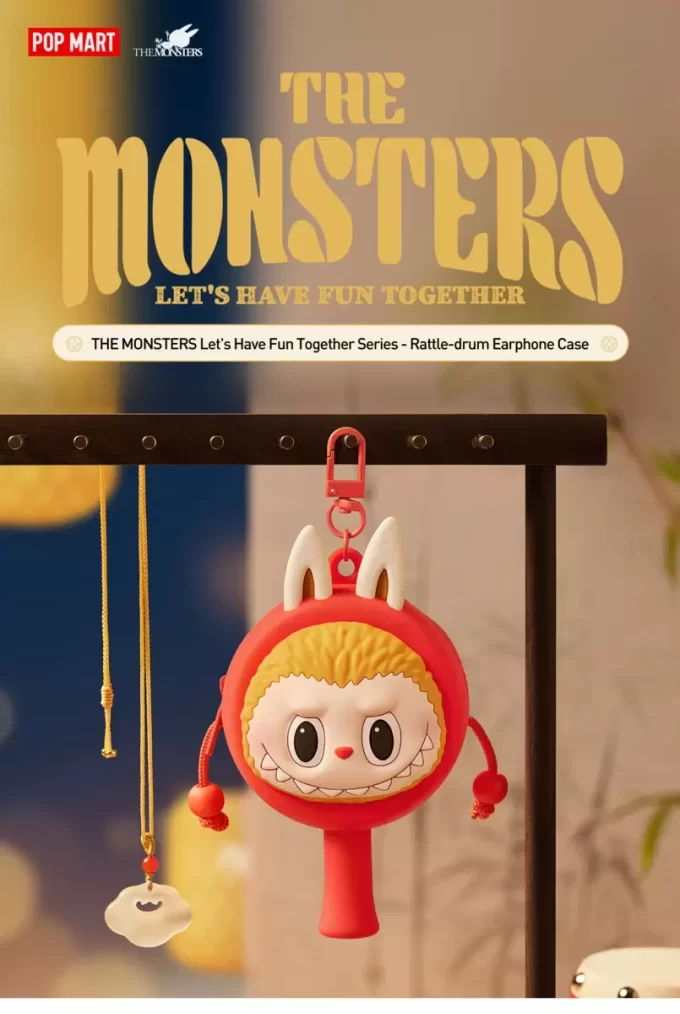 THE MONSTERS みんなで楽しもうシリーズ ラトルドラムイヤホンケース
