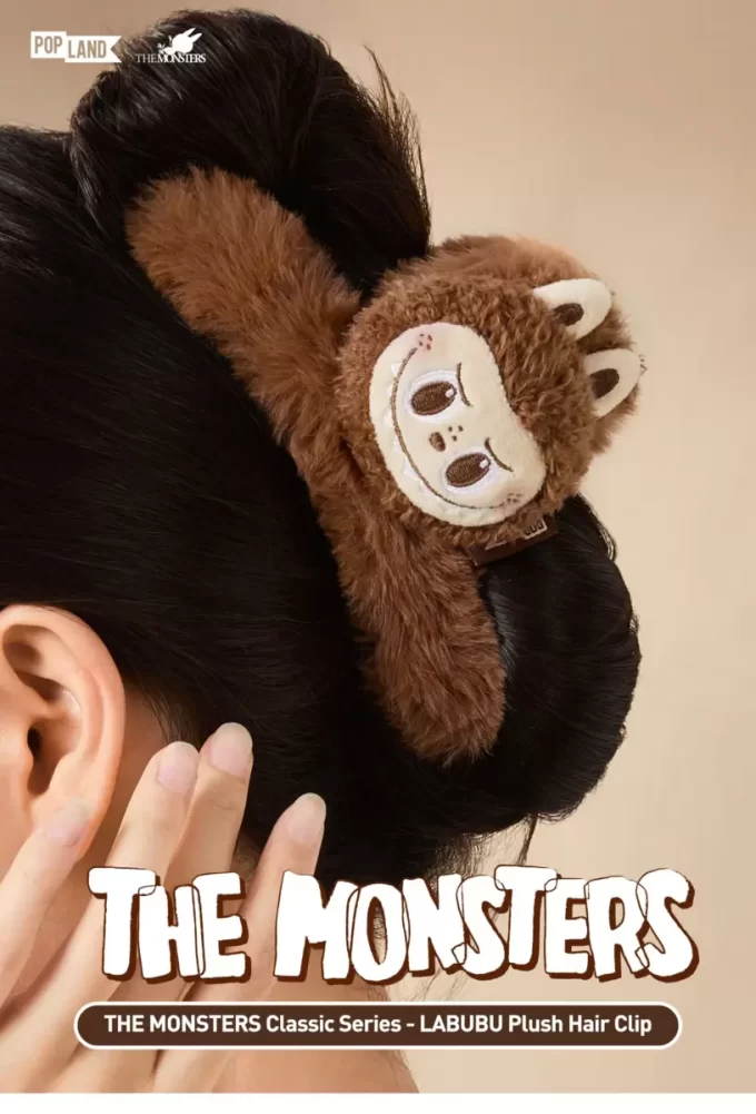 THE MONSTERS クラシックシリーズ LABUBU ぬいぐるみヘアクリップ