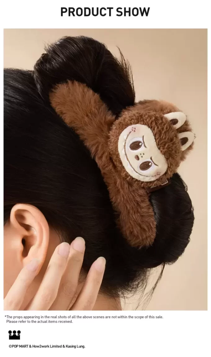 THE MONSTERS クラシックシリーズ LABUBU ぬいぐるみヘアクリップ