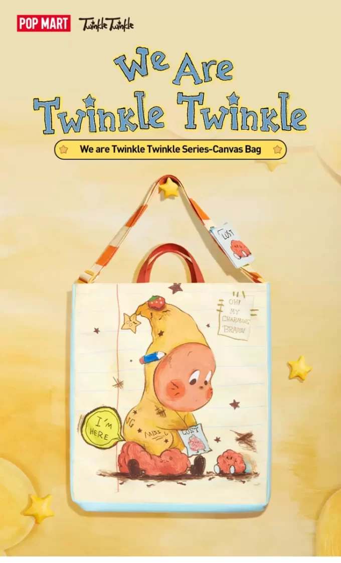 We Are Twinkle Twinkleシリーズ キャンバスバッグ