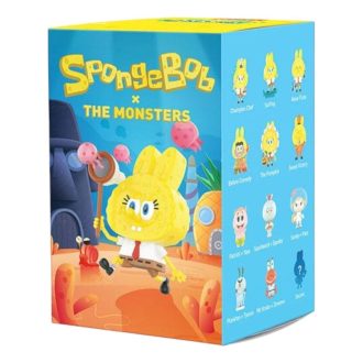 ポップマート x スポンジ・ボブ ザ・モンスターズ ラブブ シールケース (ブラインドボックス 1 個)