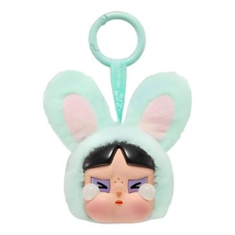ポップマート x パワパフガールズ クライベイビー バニー バターカップ ペンダント