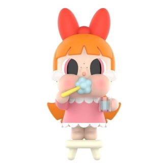 ポップマート x パワパフガールズ クライベイビー ビニールフィギュア「ブラッシングティース ブロッサム」