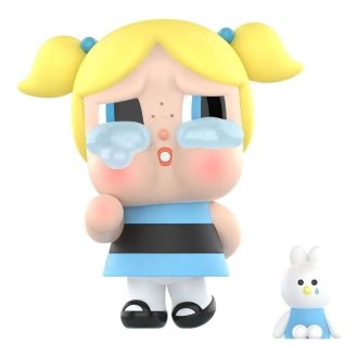 ポップマート x パワパフガールズ クライベイビー ビニールフィギュア「バブルス」