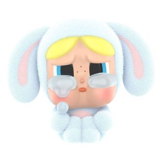 ポップマート x パワパフガールズ クライベイビー ビニールフィギュア「バニー・バブルス」