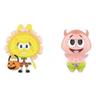 ポップマート x スポンジ・ボブ ザ・モンスターズ ラブーブ「ジャック・オー・ランタンとパトリック・スター x YAYA」