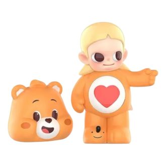 ポップマート x Zsiga ケアベア フィギュア「ソフト テンダー ハート ベア」